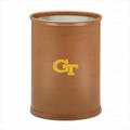 Collegiate Logo Basketball Texture Oval Wastebasket - Georgia Tech